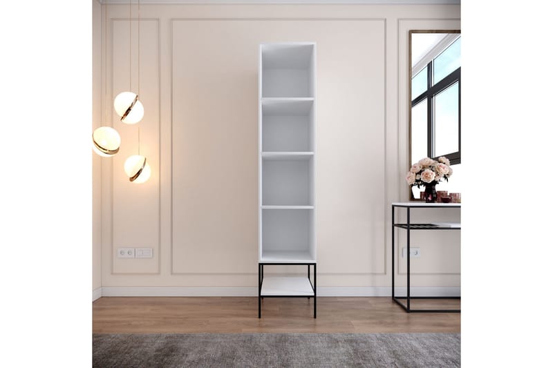 Elesham Garderob 50x42 - Vit - Förvaring - Klädförvaring - Garderob & garderobssystem - Klädskåp & fristående garderob