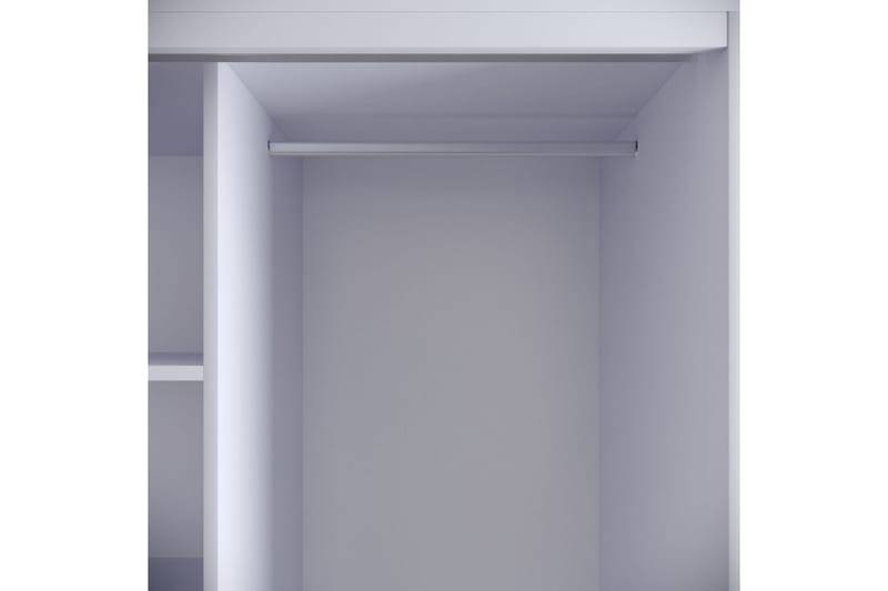 Elesham Garderob 57x120 - Vit - Förvaring - Klädförvaring - Garderob & garderobssystem - Klädskåp & fristående garderob