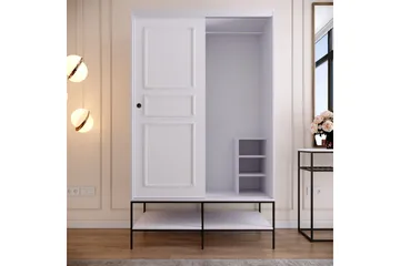 Elesham Garderob 57x120 - Vit - Förvaring - Klädförvaring - Garderob & garderobssystem - Klädskåp & fristående garderob