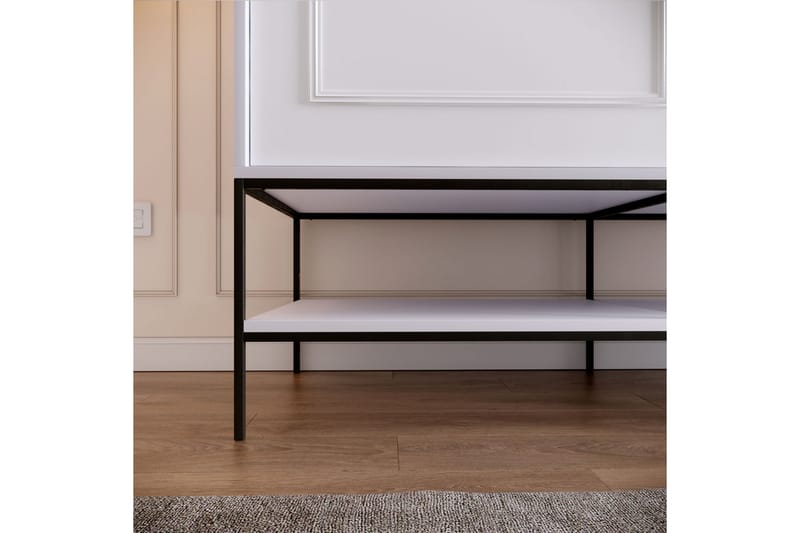 Elesham Garderob 57x150 - Vit - Förvaring - Klädförvaring - Garderob & garderobssystem - Klädskåp & fristående garderob