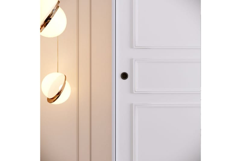 Elesham Garderob 57x190 - Vit - Förvaring - Klädförvaring - Garderob & garderobssystem - Klädskåp & fristående garderob