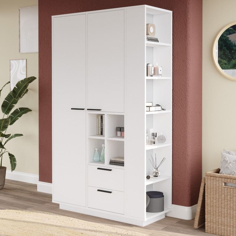 Helvo Garderob 110 cm - Förvaring - Klädförvaring - Garderob & garderobssystem - Klädskåp & fristående garderob