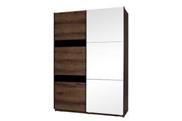 Najera Garderob 150x68,5x215 cm - Vit - Förvaring - Klädförvaring - Garderob & garderobssystem - Klädskåp & fristående garderob