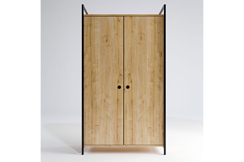 Ombleze Garderob 100x40 cm - Natur - Förvaring - Klädförvaring - Garderob & garderobssystem - Klädskåp & fristående garderob