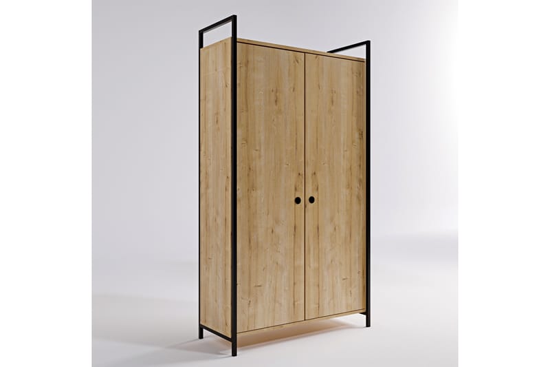 Ombleze Garderob 100x40 cm - Natur - Förvaring - Klädförvaring - Garderob & garderobssystem - Klädskåp & fristående garderob