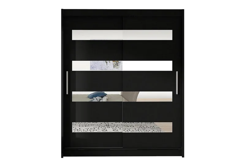 Presto Garderob 58x150 cm, Svart