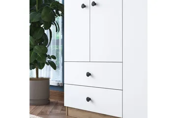 Rinorea Garderob 120x170 cm - Brun - Förvaring - Klädförvaring - Garderob & garderobssystem - Klädskåp & fristående garderob