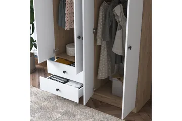 Rinorea Garderob 120x170 cm - Brun - Förvaring - Klädförvaring - Garderob & garderobssystem - Klädskåp & fristående garderob