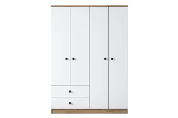 Rinorea Garderob 120x170 cm - Brun - Förvaring - Klädförvaring - Garderob & garderobssystem - Klädskåp & fristående garderob