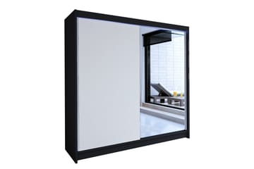 Talin Garderob 180x58x215 cm - Vit - Förvaring - Klädförvaring - Garderob & garderobssystem - Klädskåp & fristående garderob