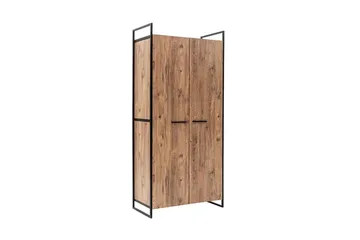 Witonia Garderob 104x52 cm - Natur - Förvaring - Klädförvaring - Garderob & garderobssystem - Klädskåp & fristående garderob