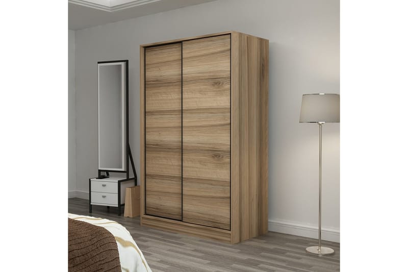 Fruitland Garderob 120 cm - Ek - Förvaring - Klädförvaring - Garderob & garderobssystem