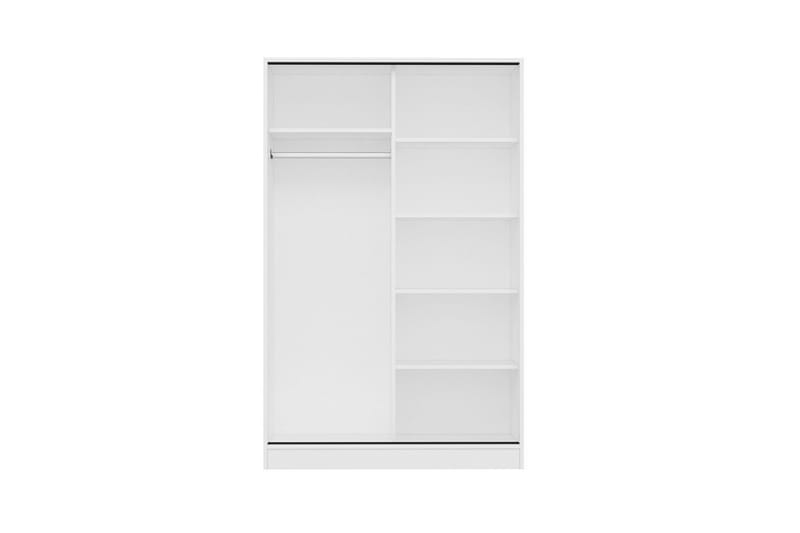Fruitland Garderob 120 cm - Vit - Förvaring - Klädförvaring - Garderob & garderobssystem
