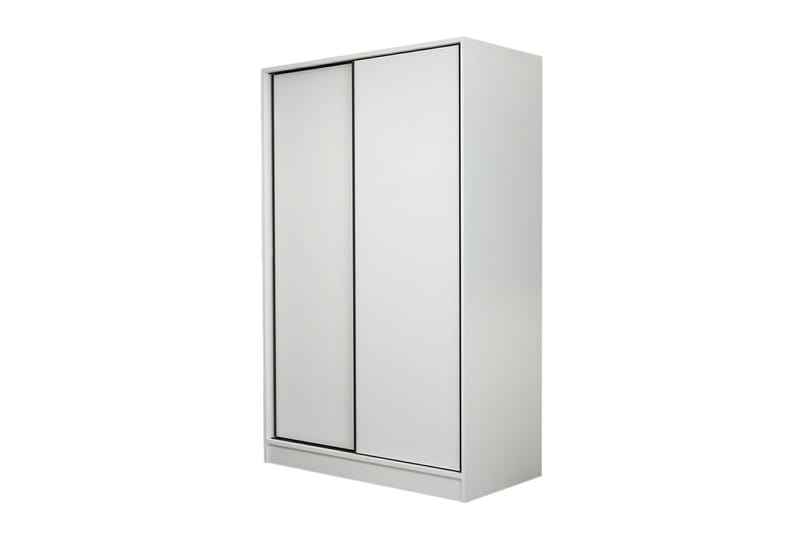 Fruitland Garderob 120 cm - Vit - Förvaring - Klädförvaring - Garderob & garderobssystem