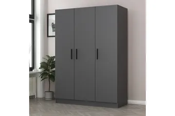 Fruitland Garderob 135 cm - Antracit - Förvaring - Klädförvaring - Garderob & garderobssystem
