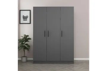 Fruitland Garderob 135 cm - Antracit - Förvaring - Klädförvaring - Garderob & garderobssystem