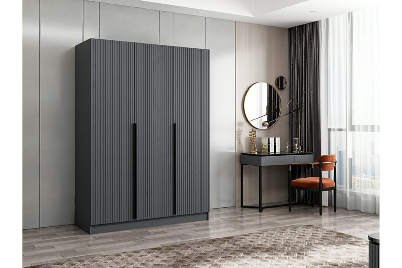 Fruitland Garderob 135 cm, Antracit