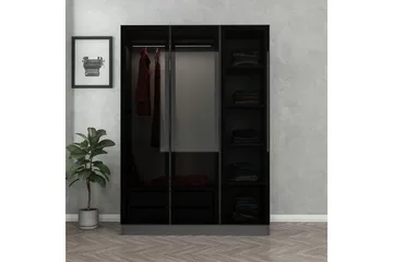 Fruitland Garderob 135 cm - Antracit - Förvaring - Klädförvaring - Garderob & garderobssystem