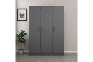 Fruitland Garderob 135 cm - Antracit - Förvaring - Klädförvaring - Garderob & garderobssystem
