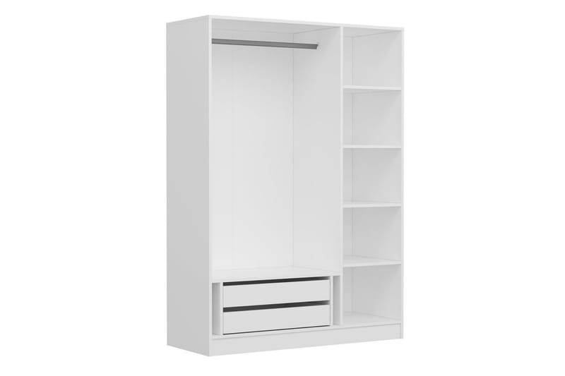 Fruitland Garderob 135 cm - Beige - Förvaring - Klädförvaring - Garderob & garderobssystem