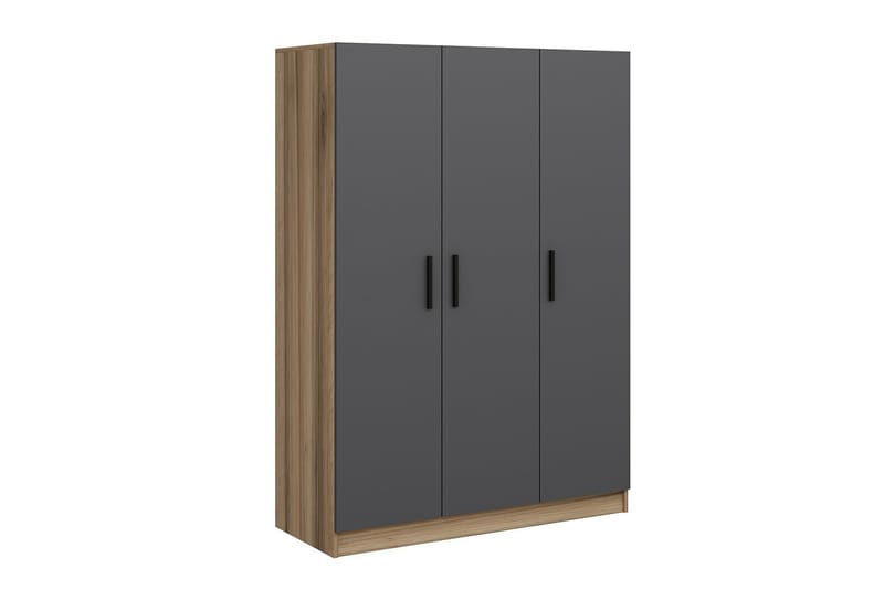 Fruitland Garderob 135 cm - Brun - Förvaring - Klädförvaring - Garderob & garderobssystem