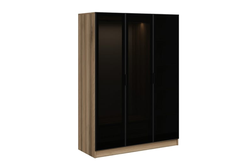 Fruitland Garderob 135 cm - Brun - Förvaring - Klädförvaring - Garderob & garderobssystem