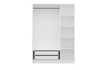 Fruitland Garderob 135 cm - Cream - Förvaring - Klädförvaring - Garderob & garderobssystem