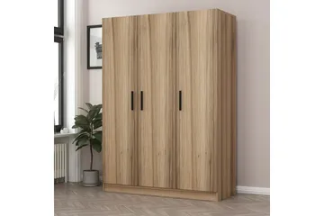 Fruitland Garderob 135 cm - Ek - Förvaring - Klädförvaring - Garderob & garderobssystem