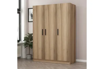 Fruitland Garderob 135 cm - Ek - Förvaring - Klädförvaring - Garderob & garderobssystem