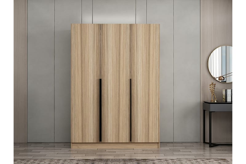 Fruitland Garderob 135 cm - Ek - Förvaring - Klädförvaring - Garderob & garderobssystem