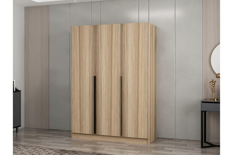 Fruitland Garderob 135 cm - Ek - Förvaring - Klädförvaring - Garderob & garderobssystem