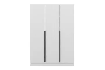 Fruitland Garderob 135 cm - Vit - Förvaring - Klädförvaring - Garderob & garderobssystem