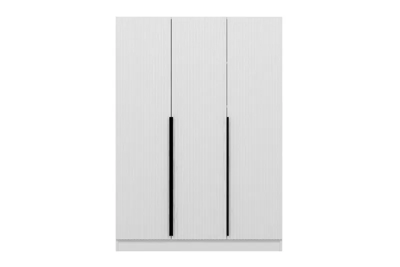 Fruitland Garderob 135 cm - Vit - Förvaring - Klädförvaring - Garderob & garderobssystem