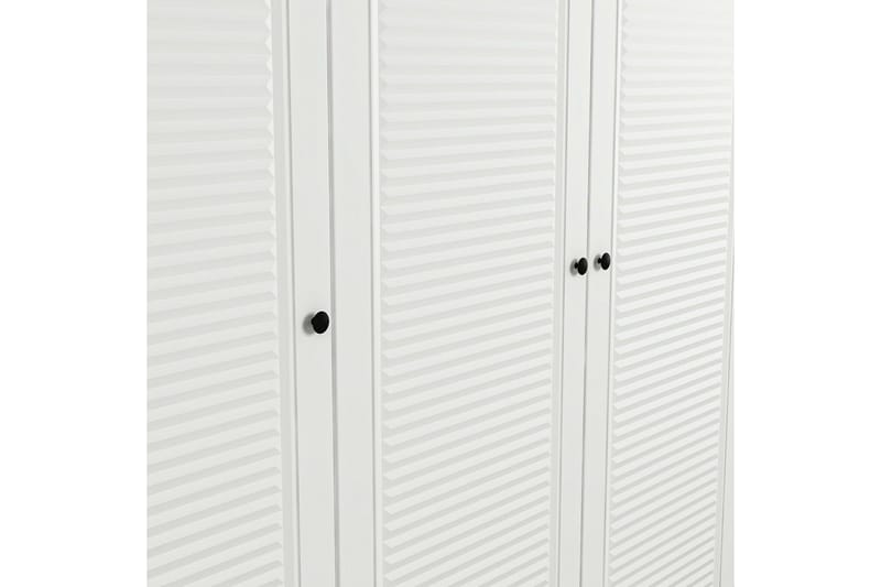Fruitland Garderob 135 cm - Vit - Förvaring - Klädförvaring - Garderob & garderobssystem