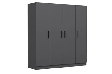 Fruitland Garderob 180 cm - Antracit - Förvaring - Klädförvaring - Garderob & garderobssystem