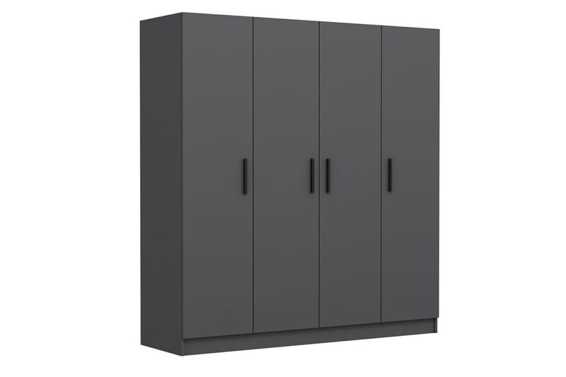 Fruitland Garderob 180 cm - Antracit - Förvaring - Klädförvaring - Garderob & garderobssystem