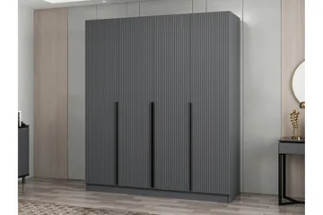 Fruitland Garderob 180 cm - Antracit - Förvaring - Klädförvaring - Garderob & garderobssystem