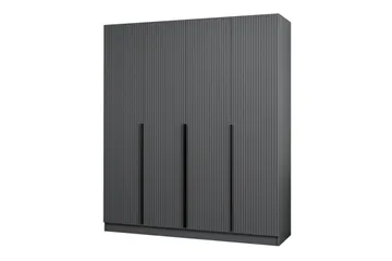 Fruitland Garderob 180 cm - Antracit - Förvaring - Klädförvaring - Garderob & garderobssystem