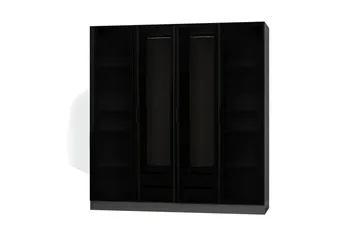 Fruitland Garderob 180 cm - Antracit - Förvaring - Klädförvaring - Garderob & garderobssystem