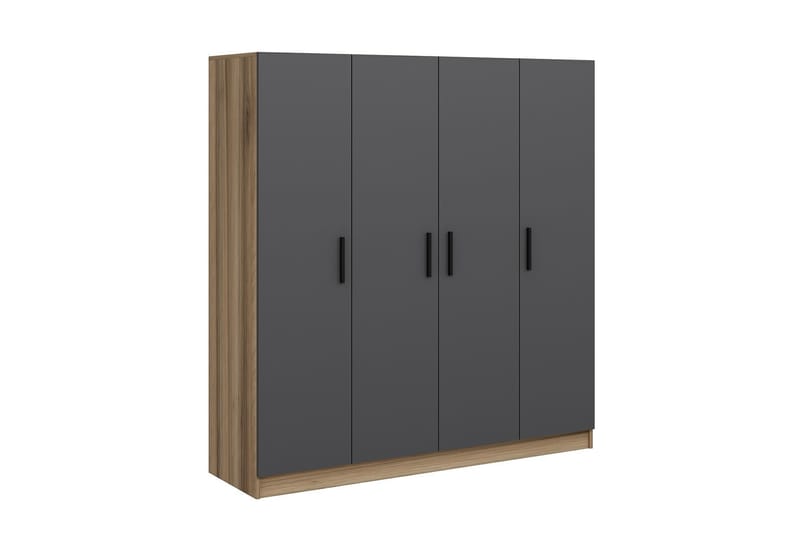 Fruitland Garderob 180 cm - Antracit - Förvaring - Klädförvaring - Garderob & garderobssystem