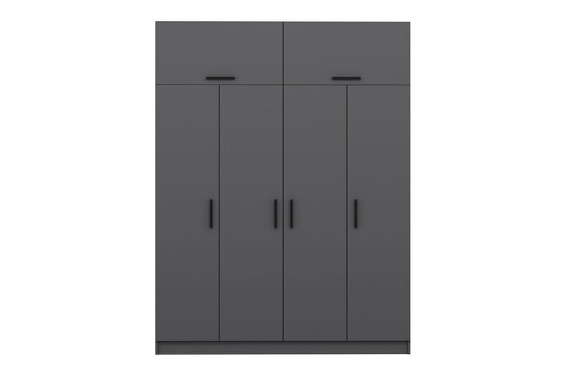 Fruitland Garderob 180 cm - Antracit - Förvaring - Klädförvaring - Garderob & garderobssystem