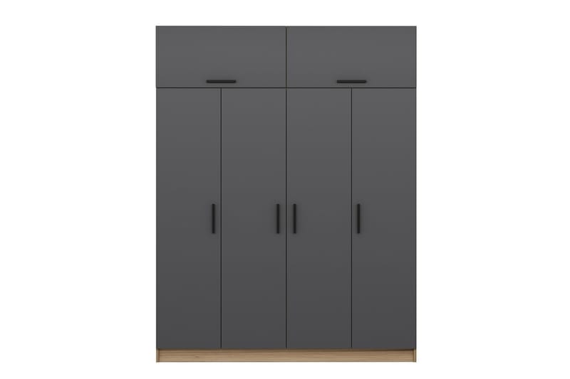 Fruitland Garderob 180 cm - Antracit - Förvaring - Klädförvaring - Garderob & garderobssystem