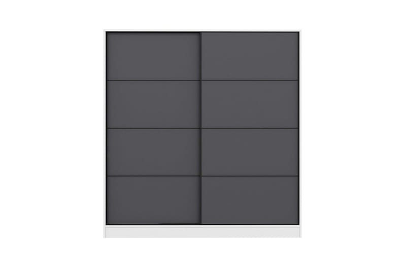 Fruitland Garderob 180 cm - Antracit - Förvaring - Klädförvaring - Garderob & garderobssystem