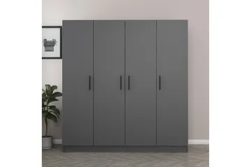 Fruitland Garderob 180 cm - Antracit - Förvaring - Klädförvaring - Garderob & garderobssystem