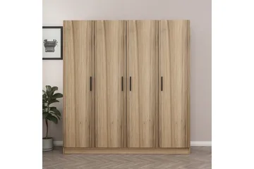 Fruitland Garderob 180 cm - Brun - Förvaring - Klädförvaring - Garderob & garderobssystem