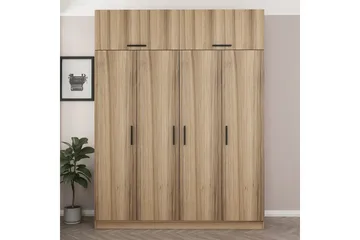 Fruitland Garderob 180 cm - Brun - Förvaring - Klädförvaring - Garderob & garderobssystem