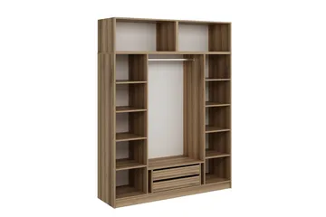 Fruitland Garderob 180 cm - Brun - Förvaring - Klädförvaring - Garderob & garderobssystem