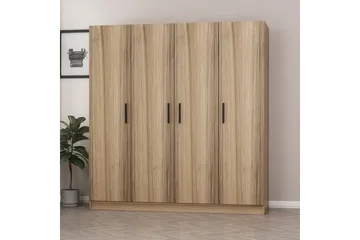 Fruitland Garderob 180 cm - Brun - Förvaring - Klädförvaring - Garderob & garderobssystem