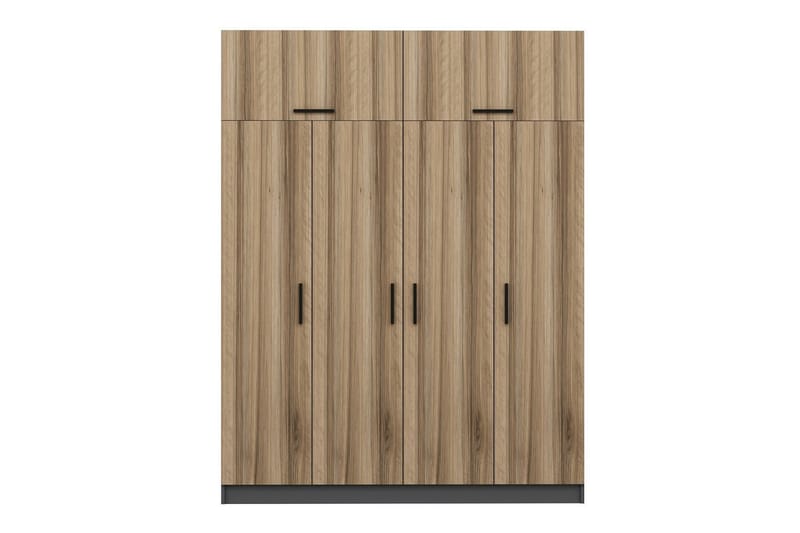 Fruitland Garderob 180 cm - Brun - Förvaring - Klädförvaring - Garderob & garderobssystem