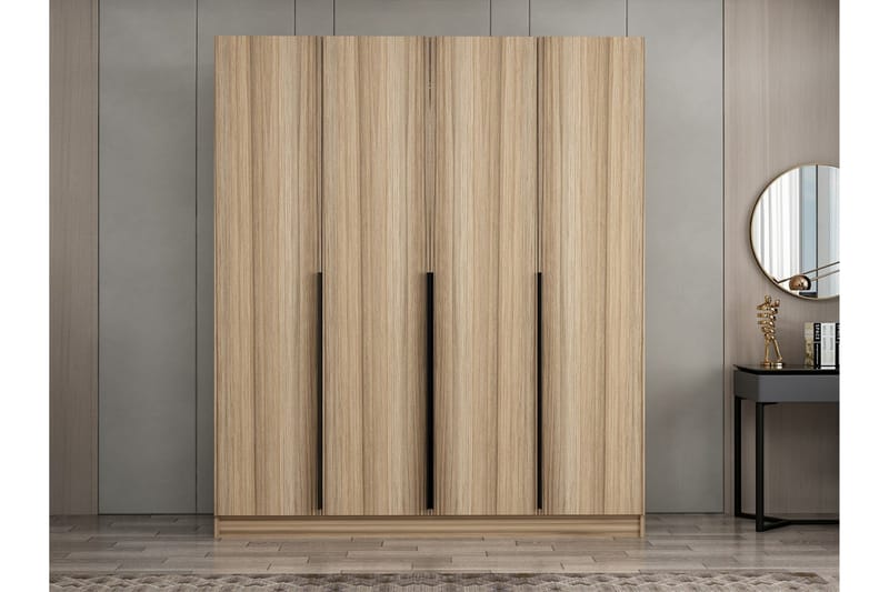 Fruitland Garderob 180 cm - Ek - Förvaring - Klädförvaring - Garderob & garderobssystem
